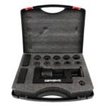 ⁦Aluminum Rotary Fuel Hose AN Fitting Installation Tool Kit, Hose and Fitting Assembly Kit, AN4 to AN12⁩ - الصورة ⁦3⁩