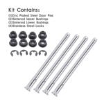 GSTP Door Hinge Pins and Bushing Kit 4 Sets For 1988-2002 Chevy GMC Fullsize Truck US – Vaizdas 3