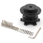 Universal Sports Steering Wheel Quick Release Snap Off Boss Kit Hub Adapter Red - Сурет 10