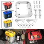 Battery Bracket Relocation Hold Down Tray Kit For Optima 34/78 Battery Aluminum - Billede 12