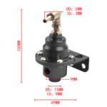 Universal Adjustable Fuel Pressure Regulator - Billede 2