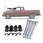 GSTP Door Hinge Pins and Bushing Kit 2 Door 4 Pin Fit for 94 - 04 Chevy GMC - 圖片 3