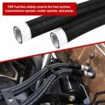 10/16/20FT 10AN CPE Fuel line Hose Braided Nylon Stainless Steel Oil Gas - 圖片 7