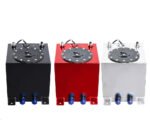 2.5 Gallon Universal Aluminum Racing Drift Fuel Cell Gas Tank + Level Sender – Vaizdas 4