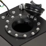 2.5 Gallon Universal Aluminum Racing Drift Fuel Cell Gas Tank + Level Sender – Vaizdas 9