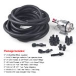 ⁦Fuel Injection Line Install Kit For LS Conversion EFI FI w/Filter and Regulator⁩ - الصورة ⁦2⁩