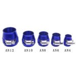 Hex Hose Finisher Clamp for Fuel/Oil/Gas/Air and Water End Cover Fitting 4/6/8/10/12AN – Vaizdas 13