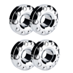 2PCS 10-Lug Front Car Wheel Hub Center Caps Fit For Ford F450 F550 05-17 Super Duty - Ảnh 7