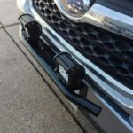 23" Bull Bar Front Bumper License Plate Holder Mount Bracket for LED Light Bar - Ảnh 8