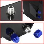 ⁦20 Gallon Aluminum Race Drift Fuel Cell cap Tank Level Sender Black⁩ - الصورة ⁦5⁩
