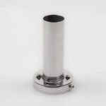 Universal 3.5" to 4.5" Round Steel Removable Catback Exhaust System Muffler Tip Silencer - Ảnh 2