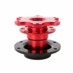 Universal Sports Steering Wheel Quick Release Snap Off Boss Kit Hub Adapter Red - Сурет 6