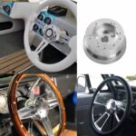 GSTP 5 & 6 Hole Billet Steering Wheel Hub Adapter for GM Chevrolet Models Replacement - 圖片 5