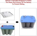 Battery Bracket Relocation Hold Down Tray Kit For Optima 34/78 Battery Aluminum - Billede 5