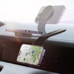 Magnetic suction car phone holder - Сурет 8