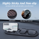 Woyuosn Multifunction Car Mat with Phone Holder Hidden Number Plate - Billede 5