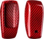 T-carbon Glass Fiber Key Fob Cover fits for Mercedes Benz — изображение 4