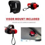2-in-1 Emergency Window Breaker & Seatbelt Cutter - 圖片 2