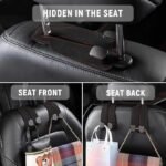 🔥LAST DAY SALE 50% OFF - 🚗Car Seat Back Alcantara Storage Hook - 💥Double Hook Holder for Convenient Storage — изображение 5