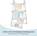 Multipurpose 3 Layer Electric Clothes Drying Rack (66cm) - 圖片 3