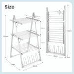 Multipurpose 3 Layer Electric Clothes Drying Rack (66cm) - 圖片 7