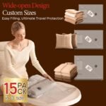 VACBIRD [2026 Upgraded] 🔥X7 Cordless Travel Vacuum Bag Set – Vaizdas 15
